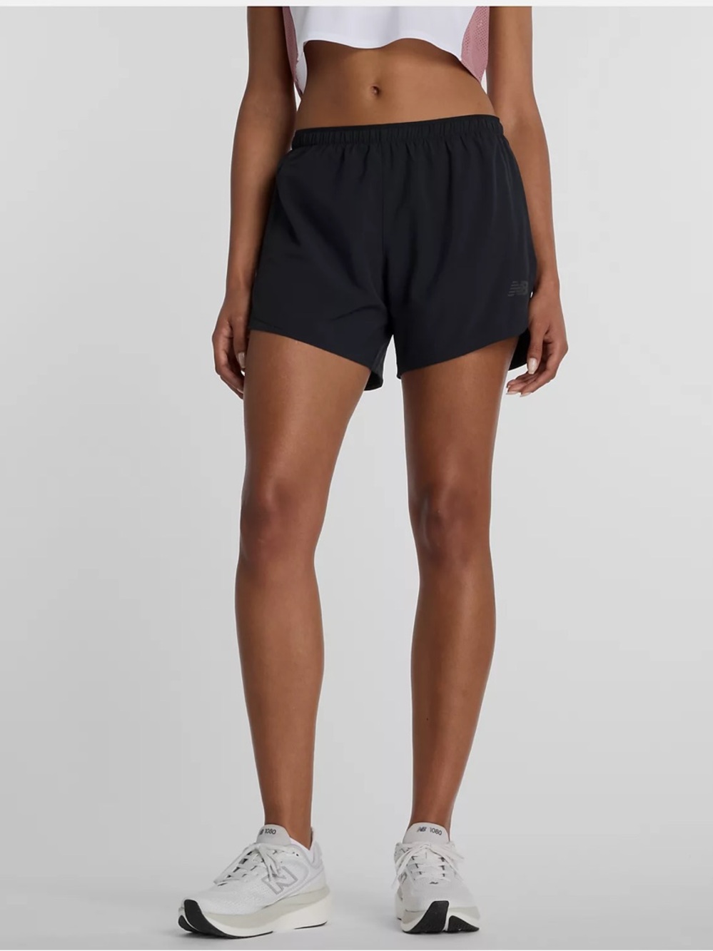 NWT New Balance Black Athletic Running RC Essential Short 5" Inseam